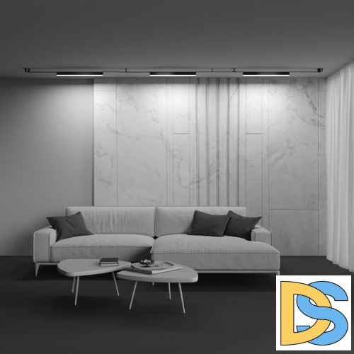 Трековый светильник Maytoni Basis TR129B-24W4K-B