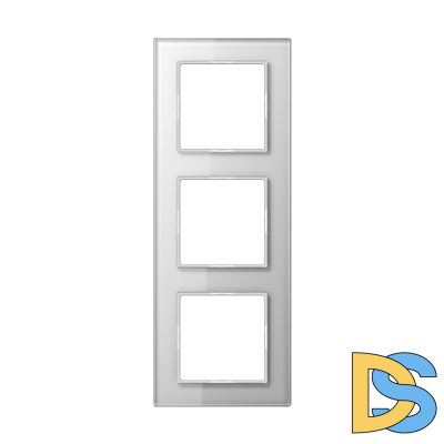 Рамка трехместная Jung AC583GLWW