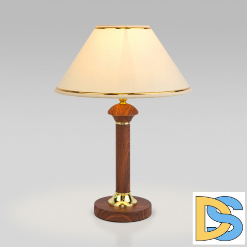 Настольная лампа Eurosvet Lorenzo 60019/1 орех