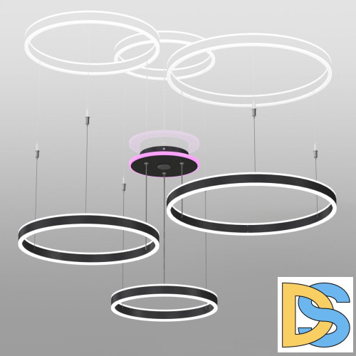 Подвесная люстра Citilux Дуэт Смарт CL719A701