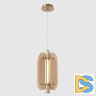 Подвесной светильник Crystal Lux AMARILLO SP18W LED BRASS