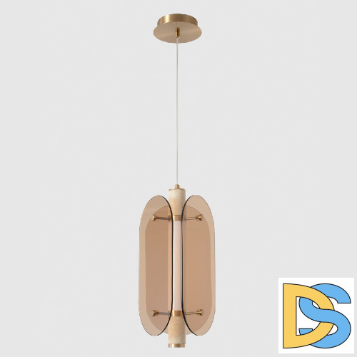 Подвесной светильник Crystal Lux AMARILLO SP18W LED BRASS