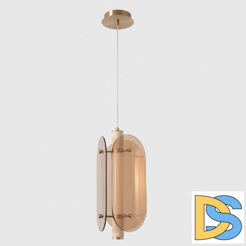 Подвесной светильник Crystal Lux AMARILLO SP18W LED BRASS