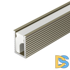 Алюминиевый профиль Arlight SL-MINI-6-H9-2000 ANOD OLIVE GREY 038203