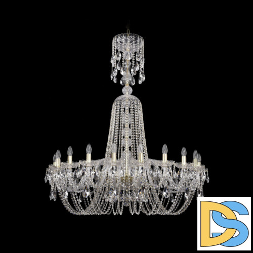 Подвесная люстра Bohemia Ivele Crystal 1402/20/400/XL-140 G