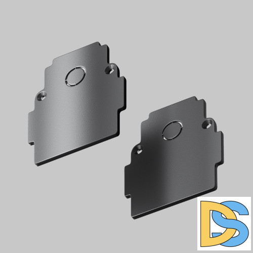 Заглушка торцевая (2 шт.) Maytoni Magnetic track system Gravity TRA010EC-42B