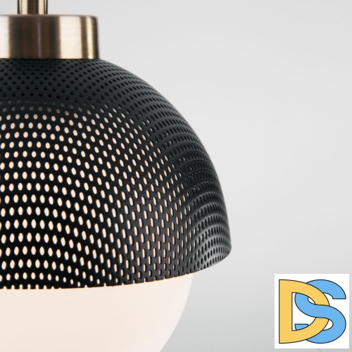 Подвесной светильник Eurosvet 50106/1 античная бронза/черный