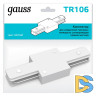 Коннектор прямой Gauss TR106