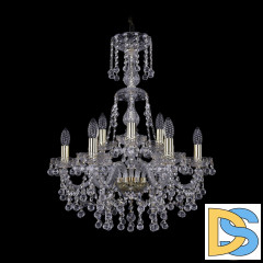 Подвесная люстра Bohemia Ivele Crystal 1409/6+3/195/XL-68 G