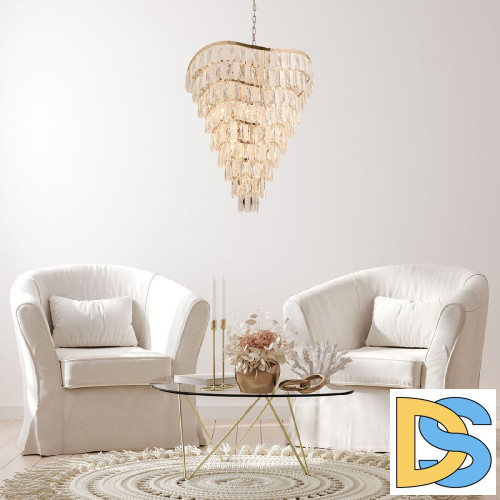 Подвесная люстра Indigo Ambra 12030/13P Gold V000395