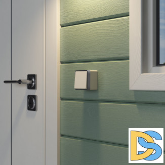 Выключатель одноклавишный влагозащищенный Gallant (слоновая кость) WL15-01-02