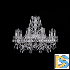 Подвесная люстра Bohemia Ivele Crystal 1411/10/240 Ni