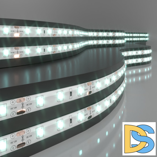 Светодиодная лента Elektrostandard 12V 4,8W 60Led 2835 IP65 холодный белый, 5м 4690389124167