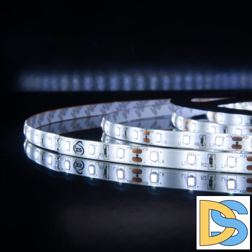 Светодиодная лента Elektrostandard 12V 4,8W 60Led 2835 IP65 холодный белый, 5м 4690389124167