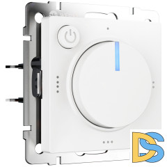 Терморегулятор электромеханический для теплого пола Werkel (белый матовый) W1151161