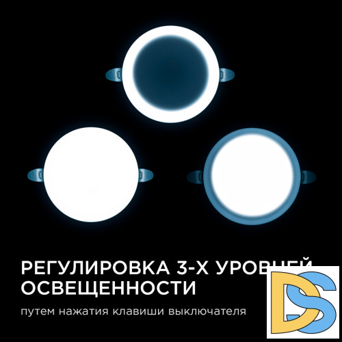 Встраиваемая светодиодная панель безрамочная Apeyron FLP 06-105