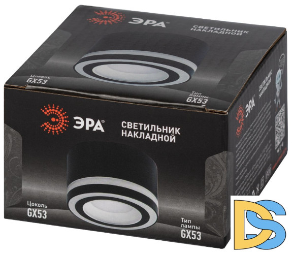 Накладной светильник Эра OL51 BK Б0059805