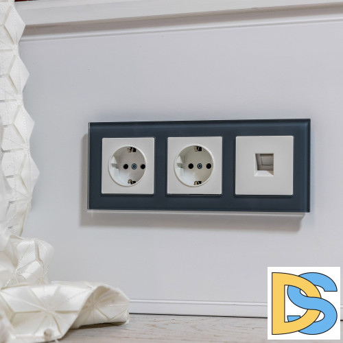 Розетка Ethernet RJ-45 Werkel (белый) W1181001