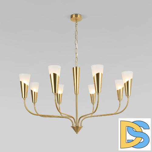 Подвесная люстра Eurosvet 60167/8 латунь a068281