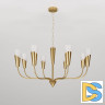 Подвесная люстра Eurosvet 60167/8 латунь a068281
