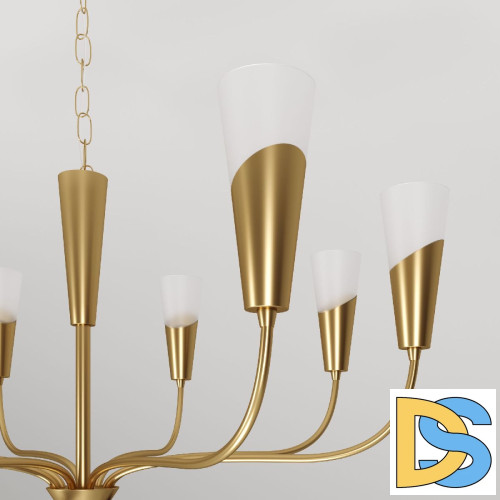 Подвесная люстра Eurosvet 60167/8 латунь a068281