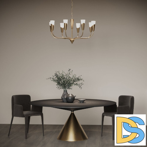 Подвесная люстра Eurosvet 60167/8 латунь a068281