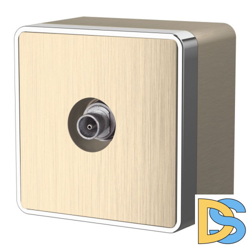 ТВ-розетка оконечная Werkel Gallant 4690389164743 W5083010 a051036