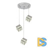 Подвесной светильник Indigo Radioso 12048/3P Chrome V000136L