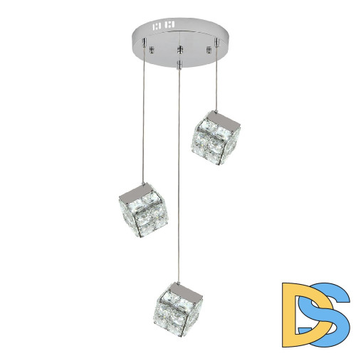 Подвесной светильник Indigo Radioso 12048/3P Chrome V000136L