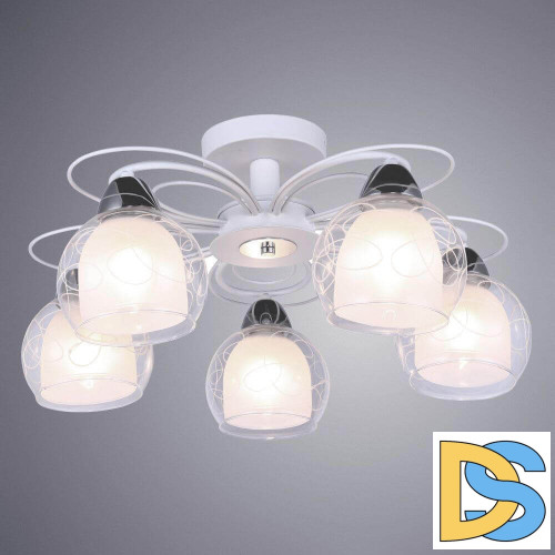 Потолочная люстра Arte Lamp A7585PL-5WH
