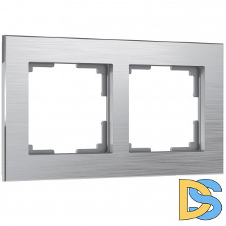 Рамка на 2 поста (алюминий) W0021706