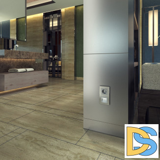 Рамка на 2 поста (алюминий) W0021706