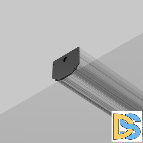 Комплект заглушек к шинопроводу Maytoni Technical Magnetic track system Exility Accessories for tracks Exility TRA034EC-SCH-42B