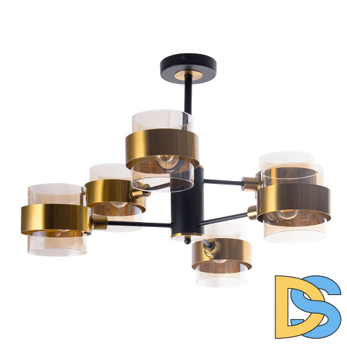 Люстра на штанге Arte Lamp Carlo A8205SP-6BK