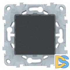 Заглушка, Антрацит, серия Unica New, Schneider Electric