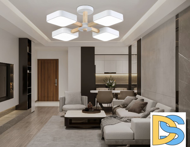 Люстра на штанге Ambrella Light Linetech Comfort FL4879