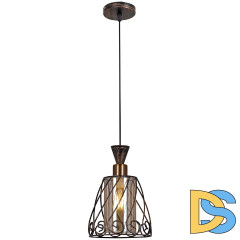 Подвесной светильник Reluce 03609-0.4-01 BK+GD