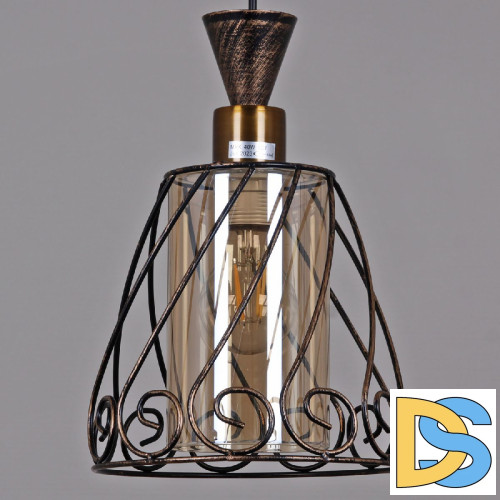 Подвесной светильник Reluce 03609-0.4-01 BK+GD