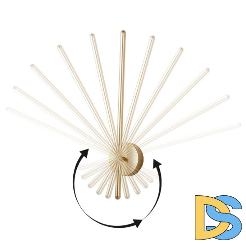 Настенный светильник Crystal Lux VERDE AP L700 GOLD NEW