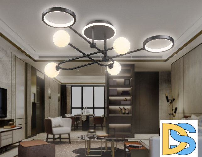 Потолочная люстра Ambrella Light Comfort LineTech FL66232