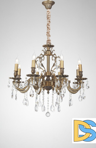 Подвесная люстра Lucia Tucci Barletta 1730.8 Antique