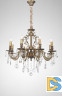 Подвесная люстра Lucia Tucci Barletta 1730.8 Antique