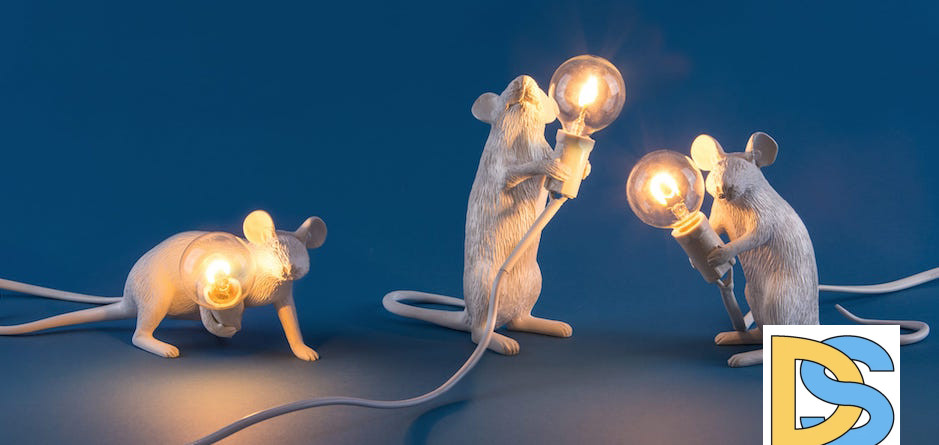 Настольная лампа ImperiumLoft Seletti Mouse 168482-22