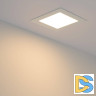 Встраиваемый светодиодный светильник Arlight DL-120x120M-9W Warm White 020127