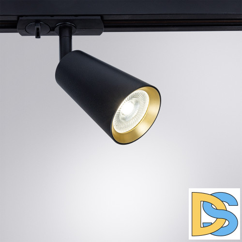 Трековый однофазный светильник Arte Lamp Cintura A2355PL-1BK