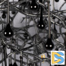 Подвесная люстра Loft IT Bijout 10067/1800 BK