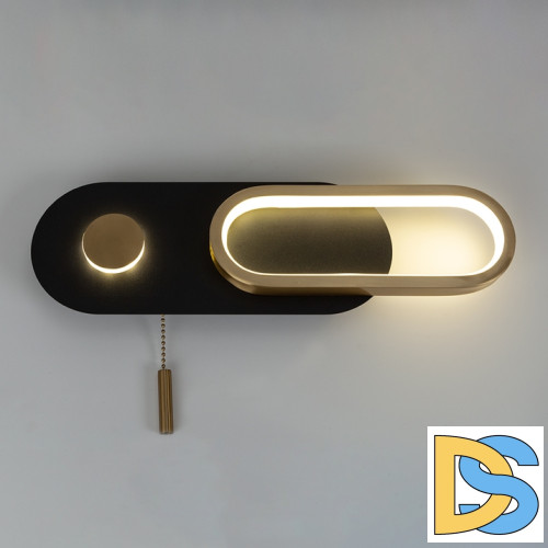 Настенный светильник Arte Lamp Lucas A2602AP-10BK