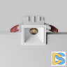 Встраиваемый светильник Maytoni Alfa led DL043-01-10W3K-SQ-W-1