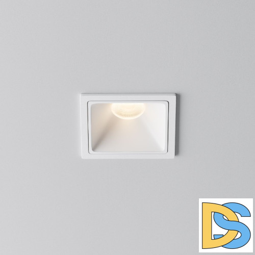 Встраиваемый светильник Maytoni Alfa led DL043-01-10W3K-SQ-W-1