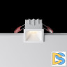 Встраиваемый светильник Maytoni Alfa led DL043-01-10W3K-SQ-W-1